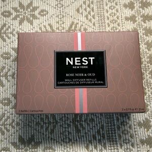 2 Nest New York ROSE NOIR & OUD Wall Diffuser Refills Set Fragrance Refill NIB